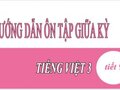 Hướng dẫn ôn tập giữa kỳ (Tiết 9) SGK Tiếng Việt 3