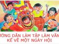 Hướng dẫn làm tập làm văn 3 Kể về một ngày hội