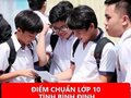 Điểm chuẩn tuyển sinh vào lớp 10 Bình Định 2024/2025
