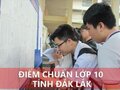 Điểm chuẩn tuyển sinh vào lớp 10 năm 2024 tỉnh Đắk Lắk