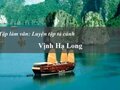Tập làm văn: Luyện tập tả cảnh trang 70