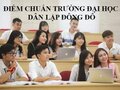Điểm chuẩn Đại Học Đông Đô năm 2023