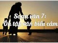 Soạn bài Ôn tập văn biểu cảm