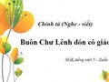 Chính tả Buôn Chư Lênh đón cô giáo trang 145
