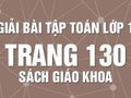 Giải toán lớp 1: Đáp án bài tập trang 130 sách giáo khoa
