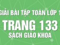 Giải bài tập toán lớp 1: Đáp án bài 1 trang 133 sách giáo khoa