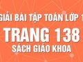 Hướng dẫn làm bài 1 trang 138 sách giáo khoa Toán lớp 1