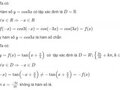 Giải bài 1 trang 40 sách giáo khoa đại số và giải tích lớp 11