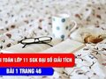 Giải bài 1 trang 46 sách giáo khoa đại số và giải tích lớp 11