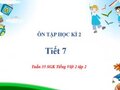 Ôn tập cuối học kì 2 tiết 7 trang 143 SGK Tiếng Việt 2 tập 2