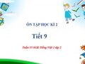 Ôn tập cuối học kì 2 tiết 9 trang 145 SGK Tiếng Việt 2 tập 2