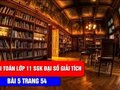 Bài 5 trang 55 SGK Đại số và giải tích 11