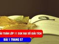 Bài 1 trang 57 SGK Đại số 11