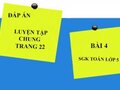 Đáp án bài 4 trang 22 sách giáo khoa Toán lớp 5