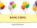 Hướng dẫn giải bài Bảng cộng trang 38 SGK Toán 2