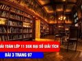 Bài 3 trang 97 SGK Đại số 11