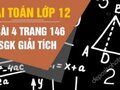 Giải toán lớp 12: Đáp án bài 4 trang 146 SGK giải tích