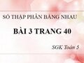 Bài 3 trang 40 SGK Toán 5