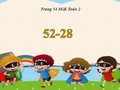 Hướng dẫn giải bài 52-28 trang 54 SGK Toán 2