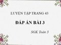 Giải bài 3 trang 43  sách giáo khoa Toán lớp 5