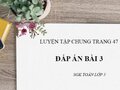 Giải bài 3 trang 47 SGK Toán lớp 5 tiết luyện tập chung