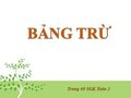 Hướng dẫn giải bài Bảng trừ trang 69 SGK Toán 2