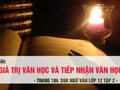 Giá trị văn học và tiếp nhận văn học