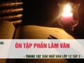 Ôn tập phần làm văn kì 2