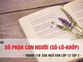 Soạn bài Số phận con người (M. Sô-lô-khốp)