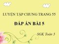 Bài 5 trang 55 SGK Toán lớp 5