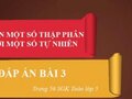 Giải bài 3 trang 56 sách giáo khoa Toán lớp 5