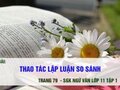 Soạn bài Thao tác lập luận so sánh