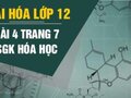 Bài 4 trang 7 sgk hóa lớp 12 - cách làm và đáp án