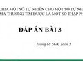Đáp án bài 3 trang 68 sách giáo khoa Toán lớp 5