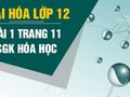 Bài 1 trang 11 sgk Hóa 12