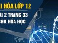 Bài 2 trang 33 sách giáo khoa Hóa lớp 12