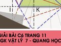 Giải bài C6 trang 11 SGK Vật lý 7 - Quang học