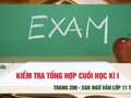 Kiểm tra tổng hợp cuối học kì 1