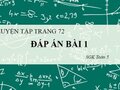 Bài 1 trang 72 sách giáo khoa Toán 5