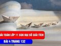 Bài 4 trang 132 SGK Giải tích 11
