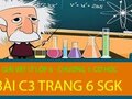 Đáp án bài C3 trang 6 sách giáo khoa môn vật lý lớp 6