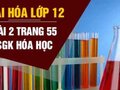 Giải bài 2 trang 55 sách giáo khoa Hóa lớp 12