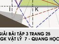 Giải bài 3 trang 25 sách giáo khoa Vật lý  7 - Quang học