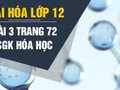 Đáp án bài 3 trang 72 sách giáo khoa hóa học 12