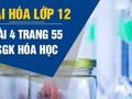 Đáp án bài 4 trang 55 sách giáo khoa hóa học 12