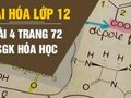 Giải bài 4 trang 72 sách giáo khoa Hóa lớp 12