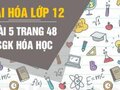 Bài 5 trang 48 SGK Hóa lớp 12