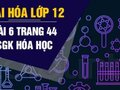 Bài 6 trang 44 SGK hóa 12