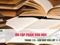Ôn tập phần văn học (Kì 2)