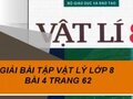Giải bài 4 trang 62 sách giáo khoa Vật lý lớp 8 tập 1